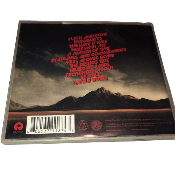 THE KILLERS CD BATTLE BORN IN GOOD CONDITION FLESH AND BONE RUNAWAYS 2012 - Picture 2 of 4